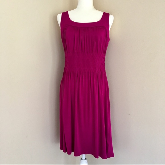 AB Studio Dresses & Skirts - AB Studio Pink Fuschia Sleeveless Sheath Dress